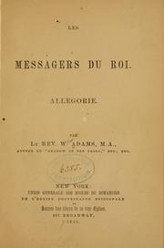 Cover of: messagers du roi.: Allégorie.