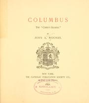 Cover of: Columbus, the "Christ-bearer,"