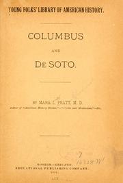 Cover of: Columbus and De Soto. by Mara L. Pratt-Chadwick