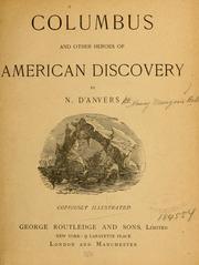 Cover of: Columbus and other heroes of American discovery