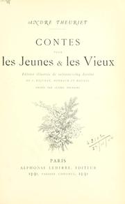 Cover of: Contes pour les jeunes et les vieux