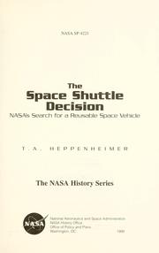 Cover of: The space shuttle decision