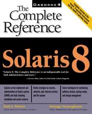 Cover of: Solaris 8 by Paul A. Watters