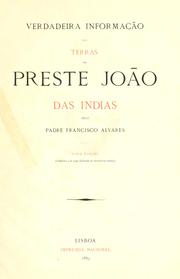 Verdadeira informação das terra do Preste João das Indias by Francisco Alvares