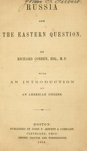 Cover of: Russia and the Eastern question