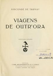 Cover of: Viagens de outr'ora