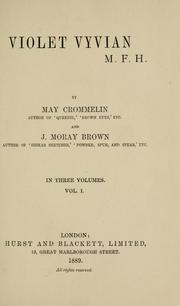 Cover of: Violet Vyvian M.F.H by May Crommelin
