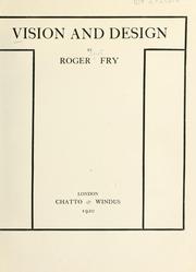 Cover of: Vision and Design by Roger Eliot Fry