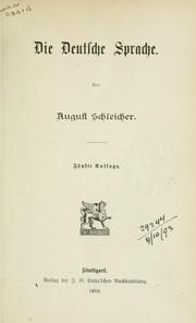 Cover of: deutsche Sprache.