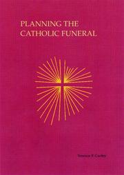 Cover of: Planning the Catholic funeral