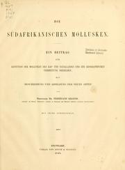 Cover of: Die südafrikanischen Mollusken by Ferdinand Krauss