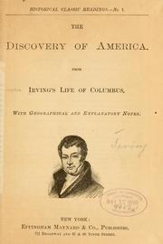 Cover of: The discovery of America.