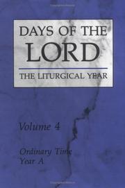 Cover of: Days of the Lord: The Liturgical Year : Ordinary Time, Year A (Days of the Lord: the Liturgical Year)