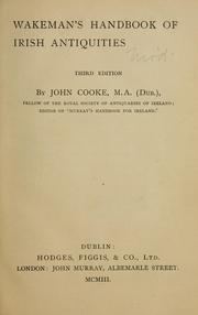 Cover of: Wakeman's handbook of Irish antiquities.