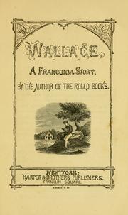 Cover of: Wallace: a Franconia story