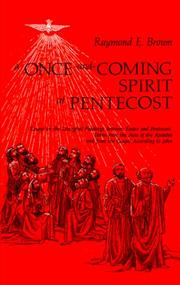 Cover of: A once-and-coming Spirit at Pentecost by Raymond Edward Brown, Raymond Edward Brown