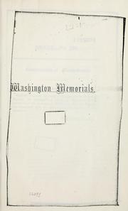 Cover of: Washington memorials.