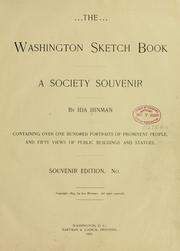 Cover of: The Washington sketch book: a society souvenir