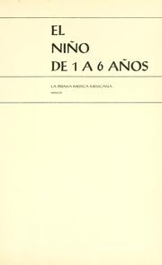 Cover of: El niño de 1 a 6 años