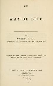 The way of life by Charles Hodges