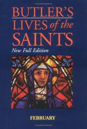 Cover of: Butler's Lives of the Saints (February) by Alban Butler, Paul Burns