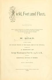 Cover of: Field, fort and fleet ...