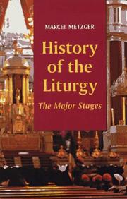 History of the liturgy by Marcel Metzger