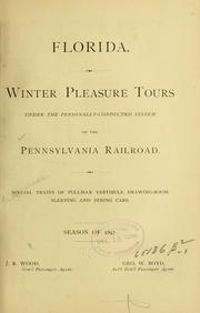 Cover of: Florida. by Pennsylvania railroad company, Pennsylvania railroad company