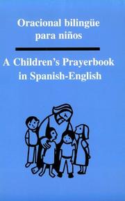 Cover of: Oracional bilingüe para niños: a children's prayerbook in Spanish-English