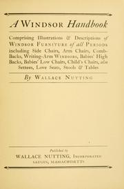 Cover of: A Windsor handbook by Wallace Nutting