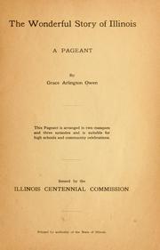 The wonderful story of Illinois by Grace Arlington Owen