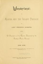 Cover of: Wonderland: or, Alaska and the inland passage