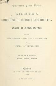 Griechische Heroen-Geschichten by Barthold Georg Niebuhr