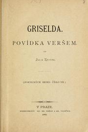 Cover of: Griselda: povídka verem.