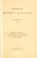 Cover of: Handbook, 1911; officers, committees, act of incorporation, constitution, organization and activities, list of members.