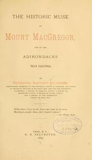 Cover of: historic muse of mount MacGregor, one of the Adirondacks, near Saratoga.
