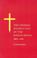 Cover of: The General Instruction of the Roman Missal, 1969-2002