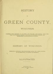 History of Green County, Wisconsin