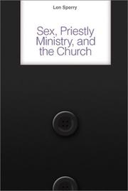 Cover of: Sex, Priestly Ministry, and the Church (Michael Glazier Books)