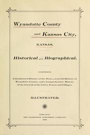Cover of: Wyandotte County and Kansas City, Kansas. by 