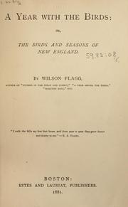 Cover of: year with the birds; or, The birds and seasons of New England.