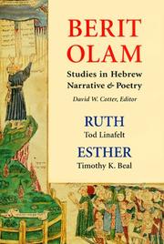 Cover of: Ruth and Esther: Studies in Hebrew Narrative & Poetry (Berit Olam Series)