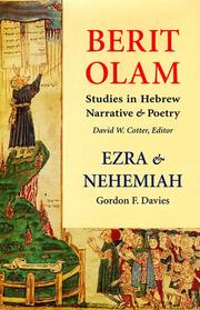 Cover of: Ezra and Nehemiah