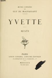 Cover of: Yvette / Misti