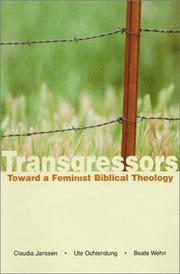 Cover of: Transgressors: toward a feminist biblical theology