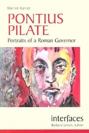 Cover of: Pontius Pilate: Portraits of a Roman Governor (Interfaces series)