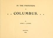 Cover of: In the footsteps of Columbus.