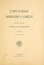 Cover of: Z niv poesie národní a umlé: básnické parafrase (1878-1898)