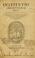 Cover of: Institutio christianae religionis ...