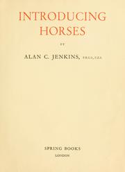 Cover of: Introducing horses. by Alan C. Jenkins